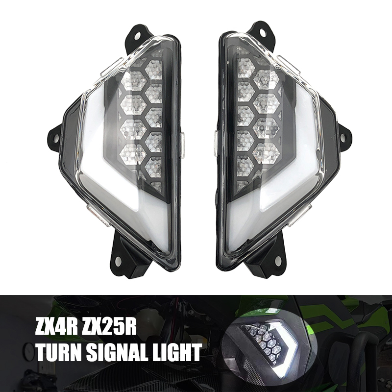 Sos Light Strobe - Motorcycle Front LED Turn Signal Lamp