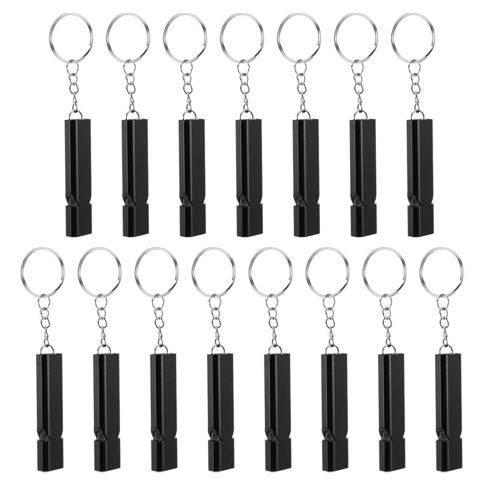 15Pcs Outdoor Survival Whistle - Emergency Whistle Loud reseña y precio