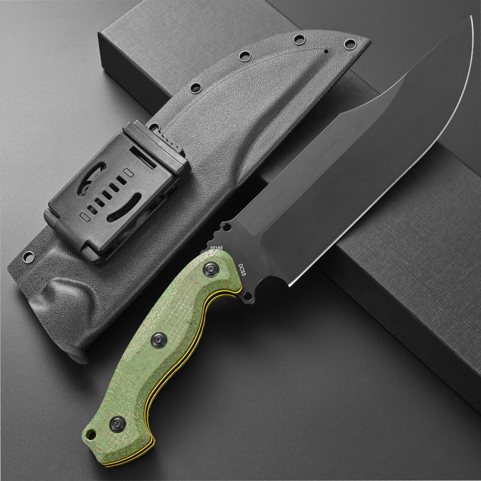Eafengrow EF163 Fixed Blade Kn - Bushcraft Knife Fixed reseña y precio