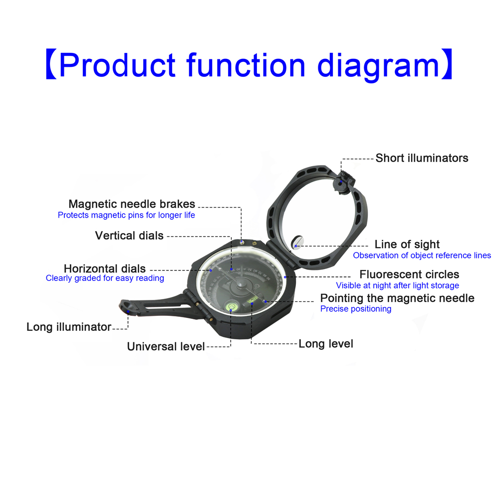 Multifunctional Compass High-A - Compass Lensatic reseña y precio