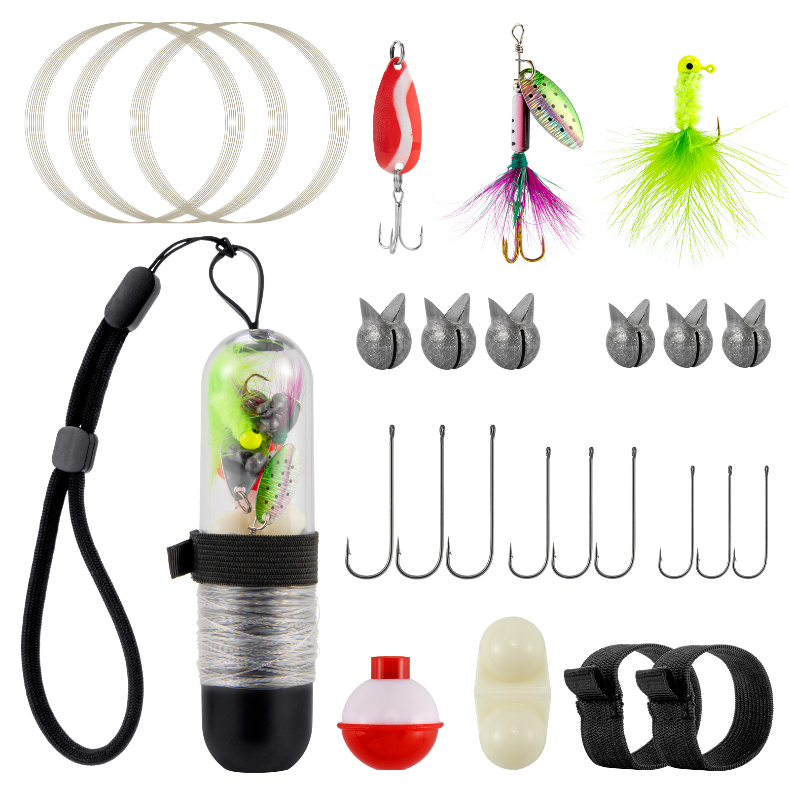 25pcs Survival Fishing Kit Poc - Fishing Kit Compact reseña y precio