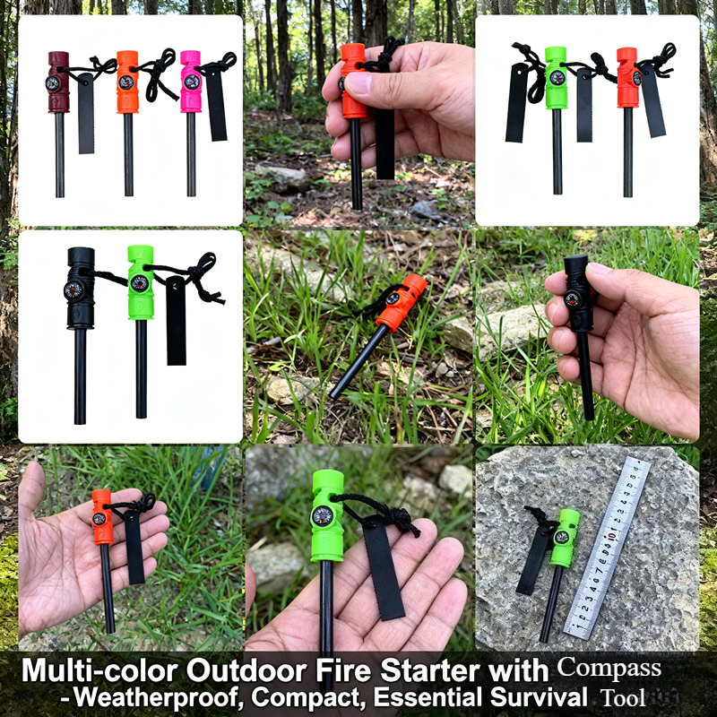 Multifunctional Long Tactical  - Magnesium Fire Starter reseña y precio