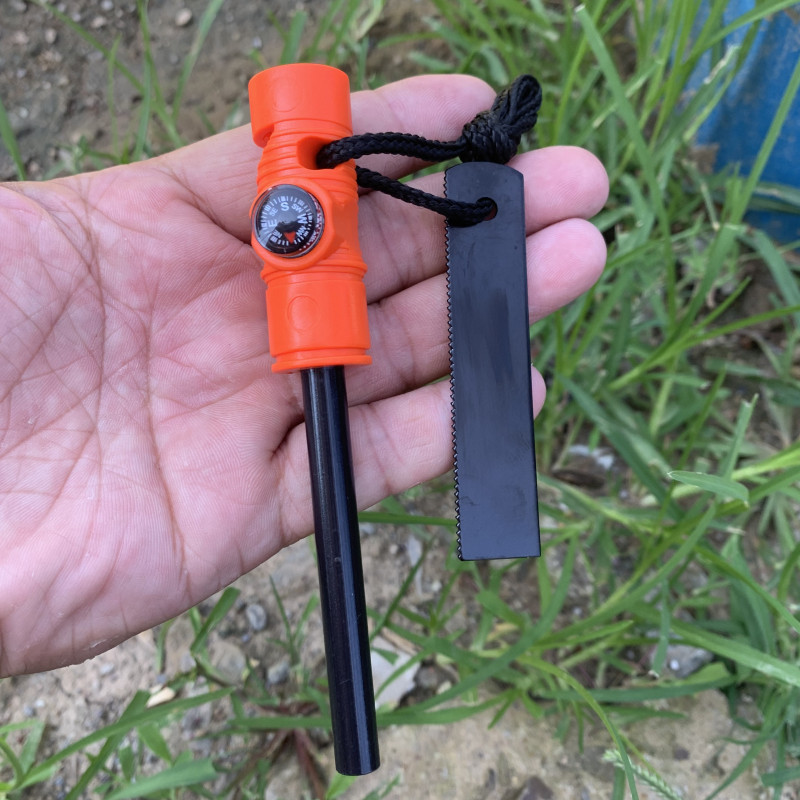 Multifunctional Long Tactical  - Magnesium Fire Starter reseña y precio