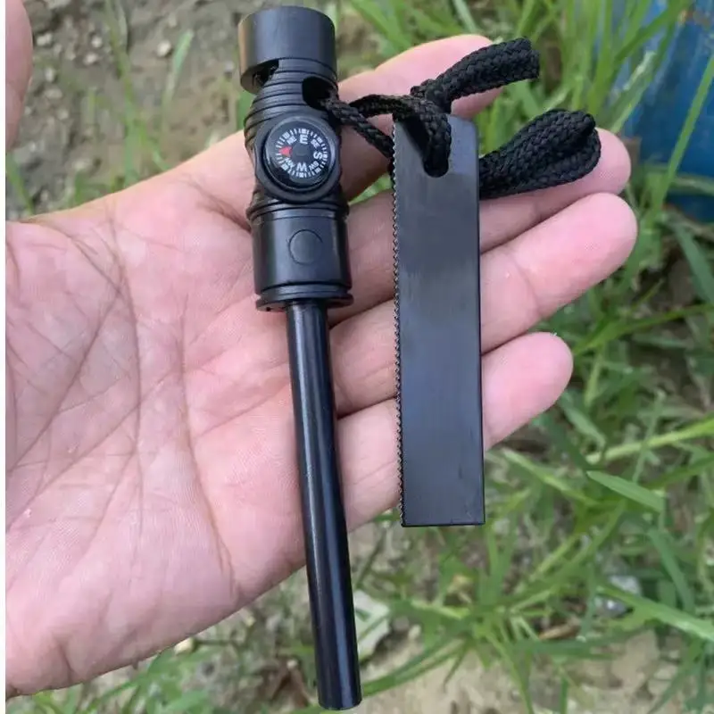 Multifunctional Long Tactical  - Magnesium Fire Starter reseña y precio