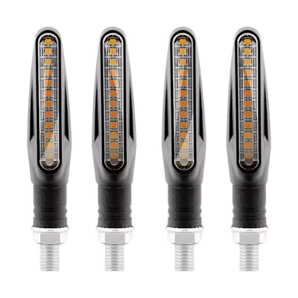 2PCS Universal LED Turn Signal - Sos Light Strobe reseña y precio