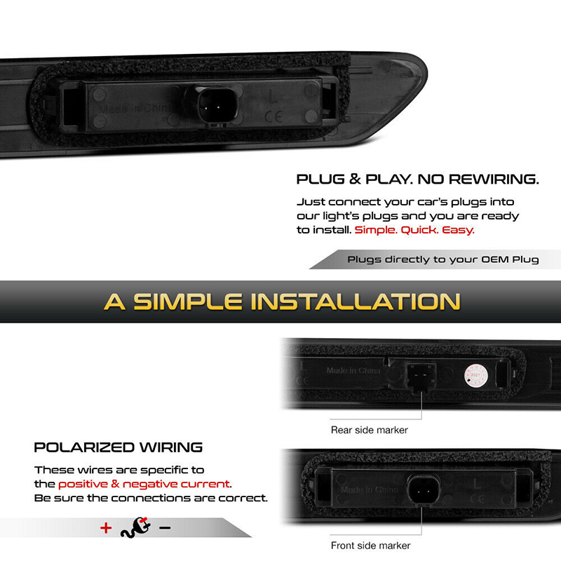 Smoked Lens Front Amber / Rear - Signal Flare Kit reseña y precio