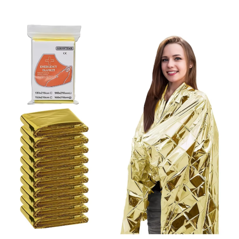 Portable Lightweight Aluminum  - Survival Blanket Reflective reseña y precio