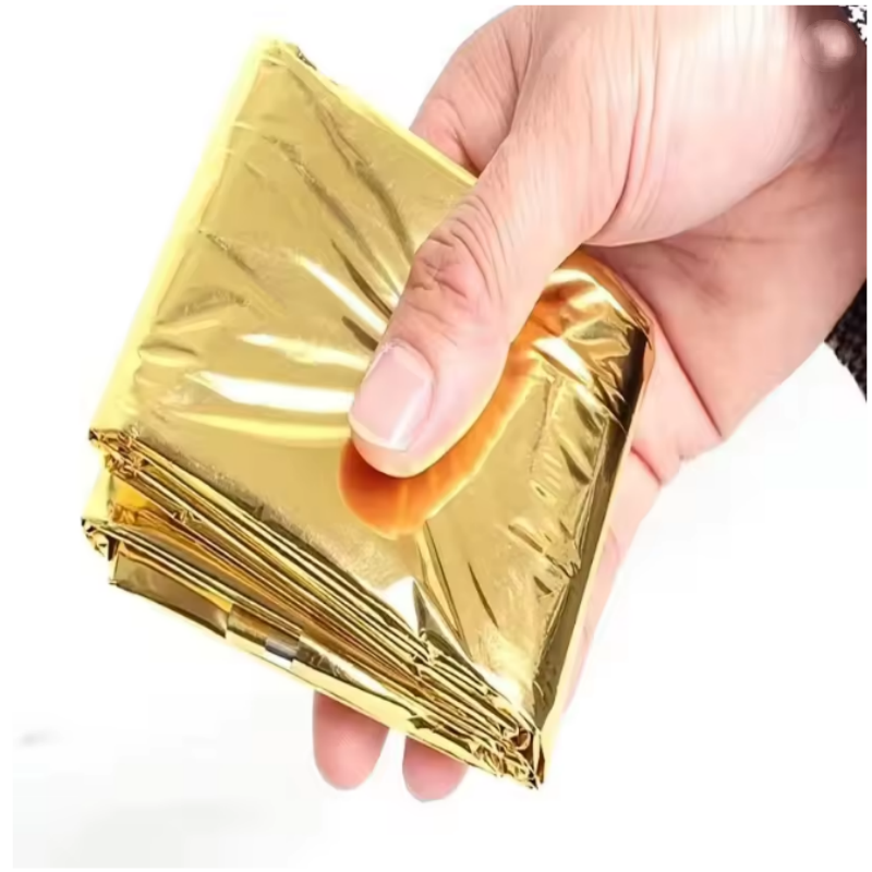 Portable Lightweight Aluminum  - Survival Blanket Reflective reseña y precio