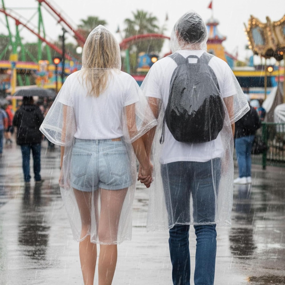 Emergency Rain Ponchos for Adu - Emergency Poncho Rain reseña y precio