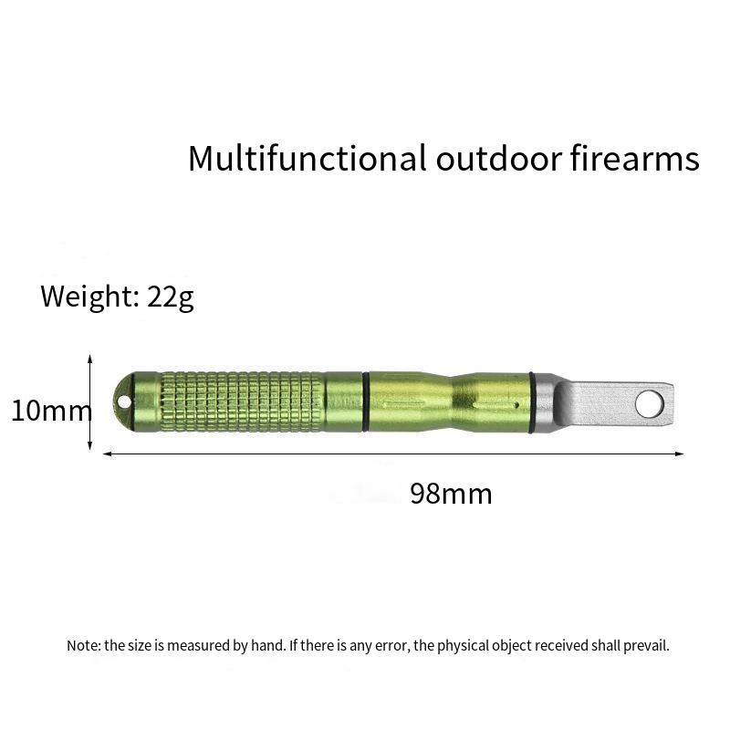 Portable Waterproof Flint Emer - Fire Starting Kit reseña y precio