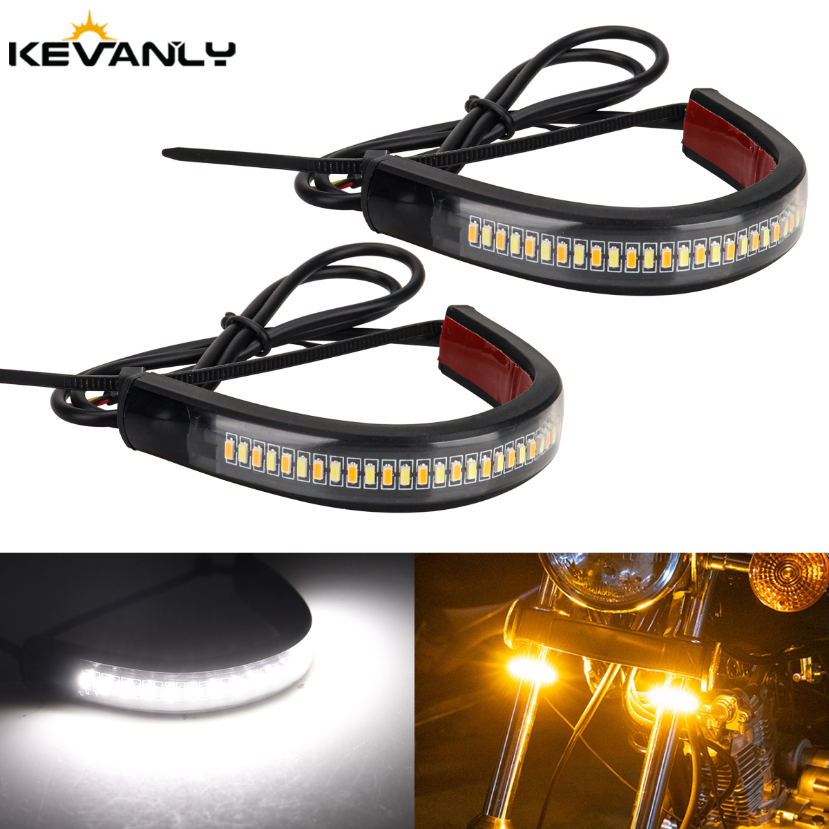 2 Pcs 12V LED Motorcycle Turn  - Sos Light Strobe reseña y precio