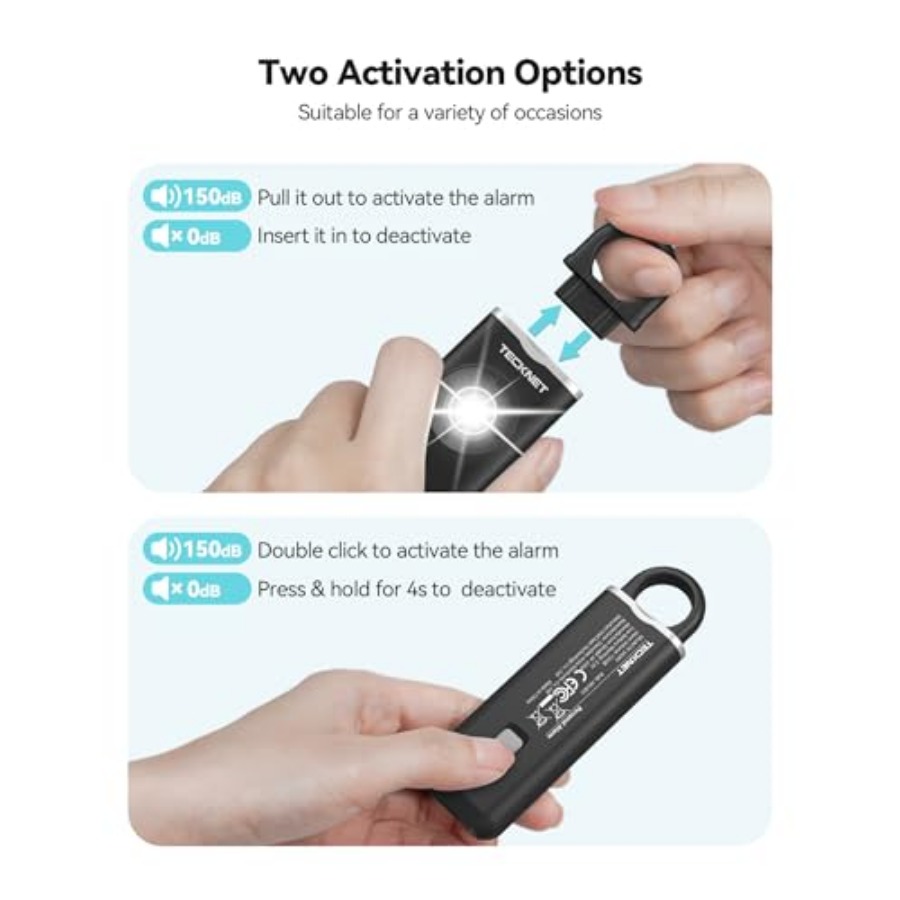 Rechargeable Personal Safety A - Sos Light Strobe reseña y precio