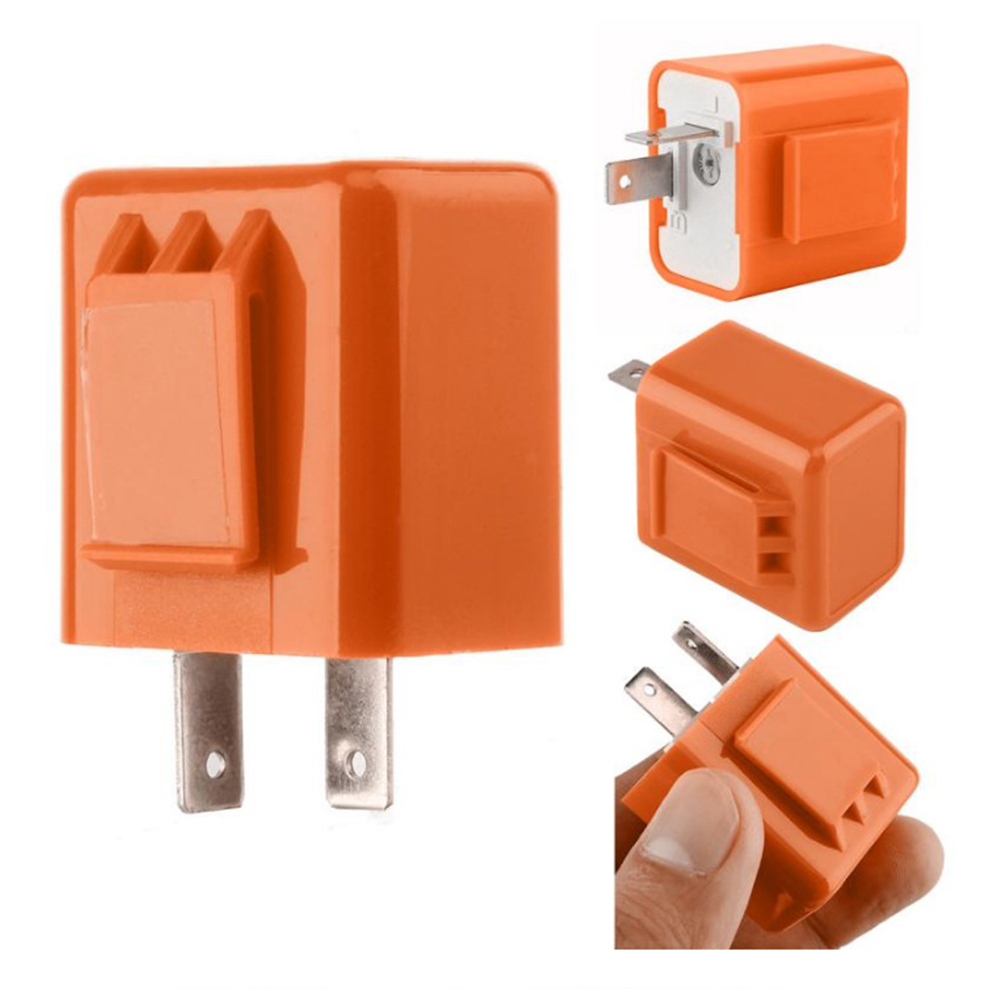 2Pin Motorcycle LED Flasher Re - Signal Panel Orange reseña y precio