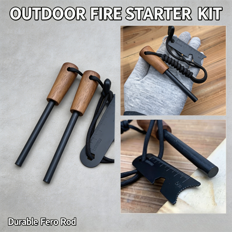 2-in-1 Bushcraft Magnesium Fir - Magnesium Fire Starter reseña y precio