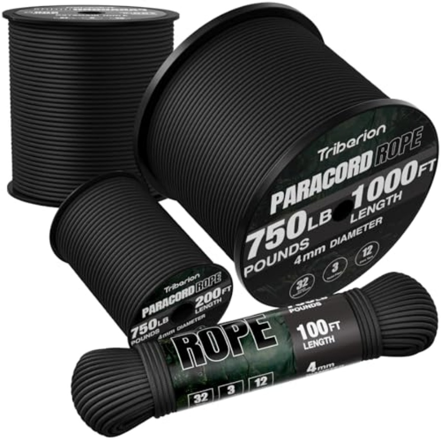 Paracord Rope 750 lb - 1000ft/ - Para Cord 1000Ft reseña y precio