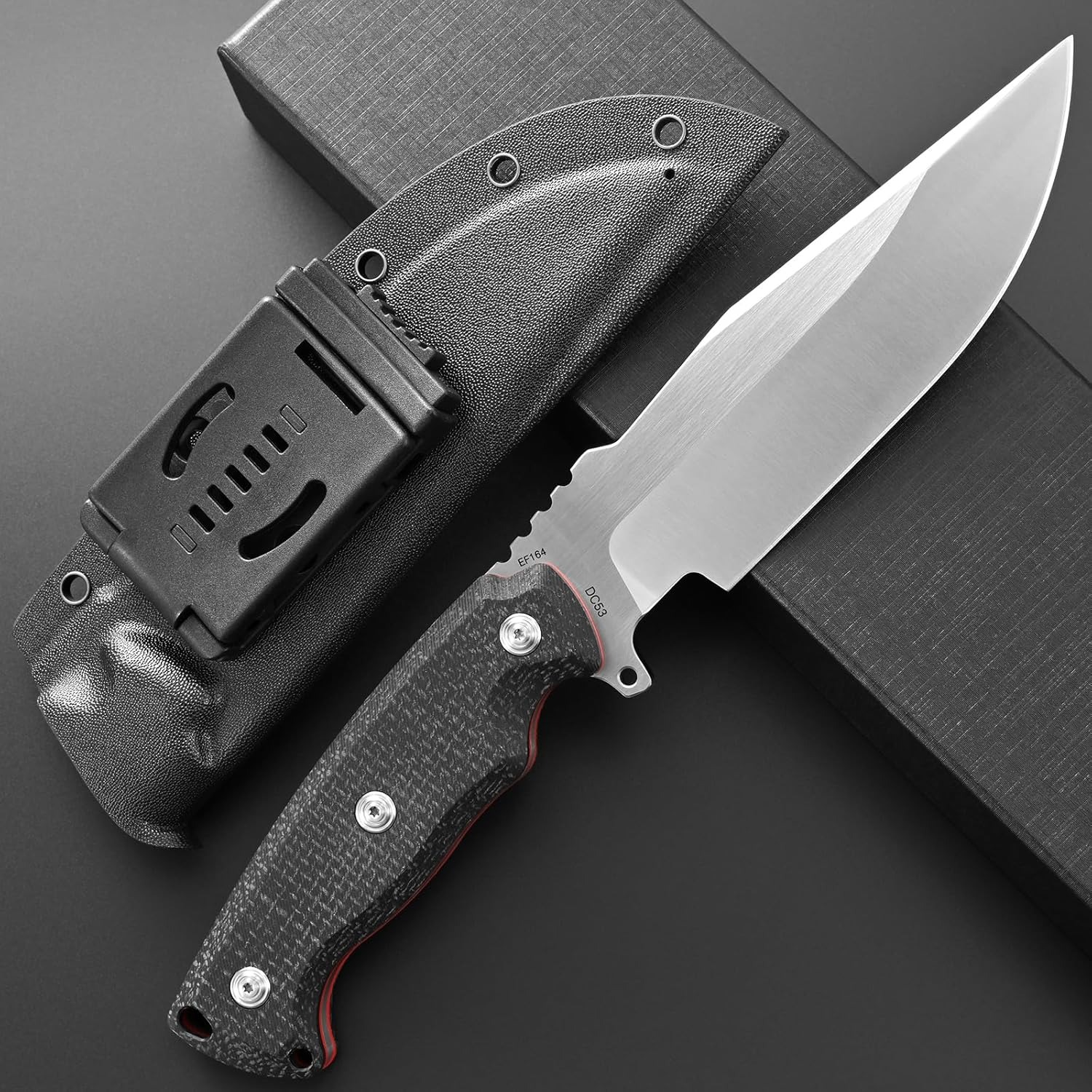 Eafengrow EF164 Fixed Blade Kn - Bushcraft Knife Fixed reseña y precio