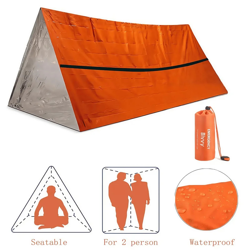 2 Person Emergency Survival Sh - Emergency Mylar Tent reseña y precio