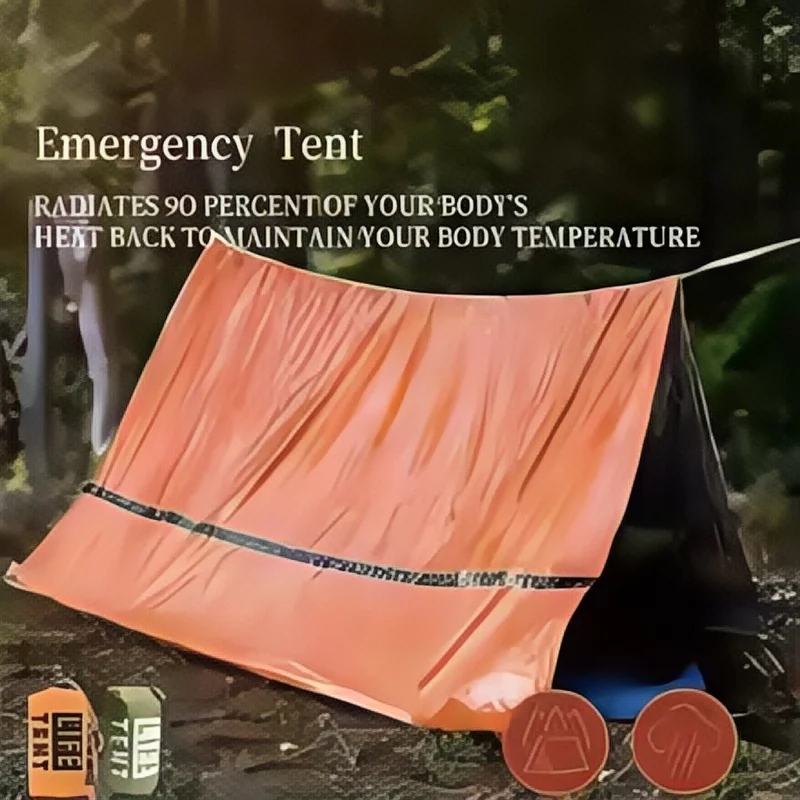 2 Person Emergency Survival Sh - Emergency Mylar Tent reseña y precio