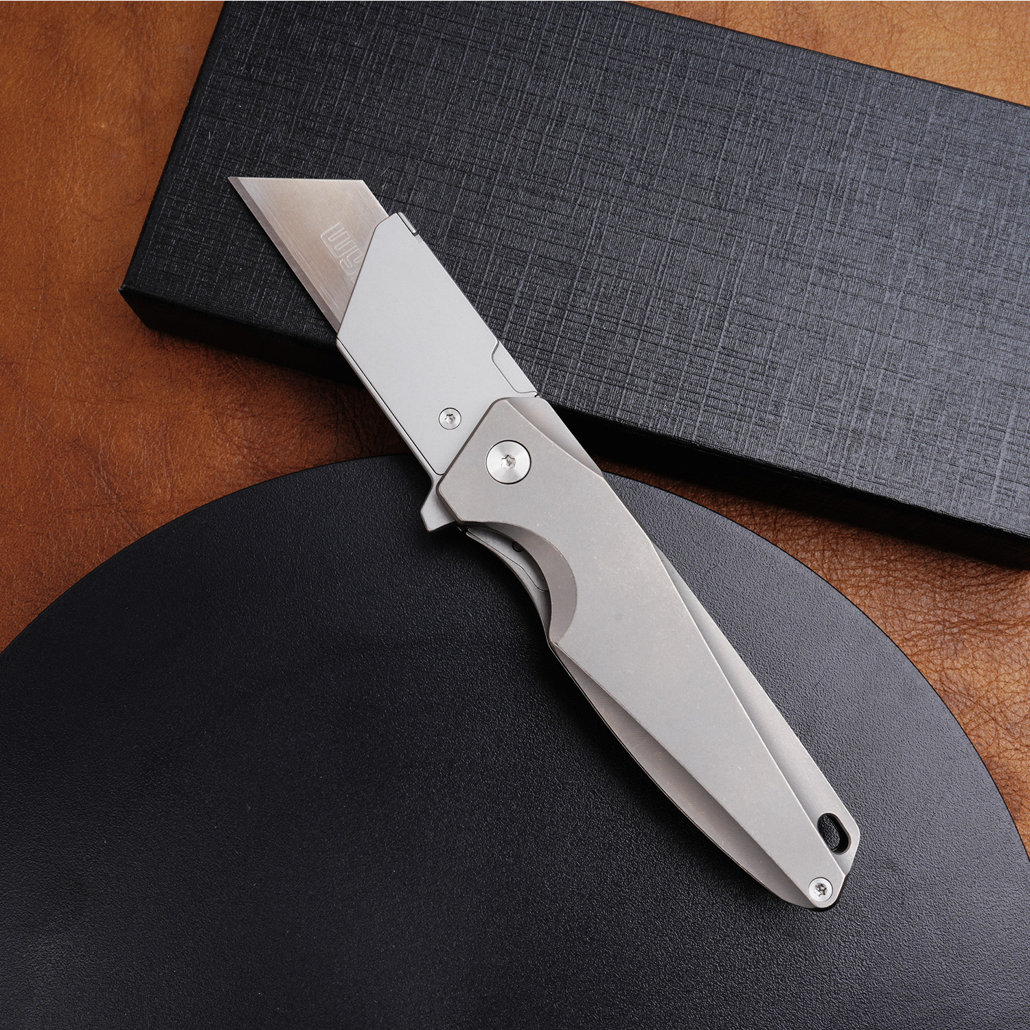 Titanium Alloy Utility Knife H - Bushcraft Knife Fixed reseña y precio