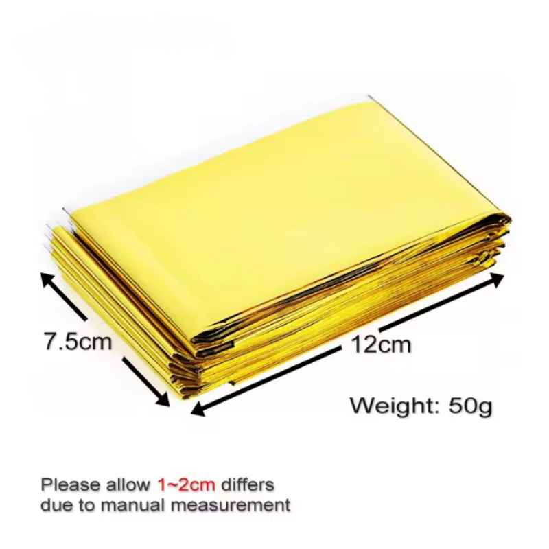 Multi-Scenario Windproof Water - Survival Blanket Reflective reseña y precio