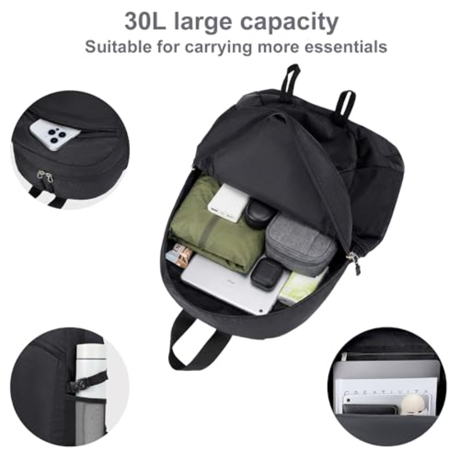 Lightweight Hiking Backpack 30 - Water Bag Collapsible reseña y precio