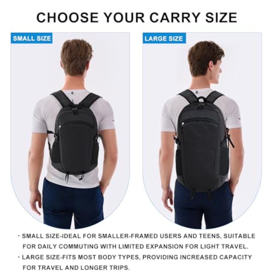 Lightweight Hiking Backpack 30 - Water Bag Collapsible reseña y precio