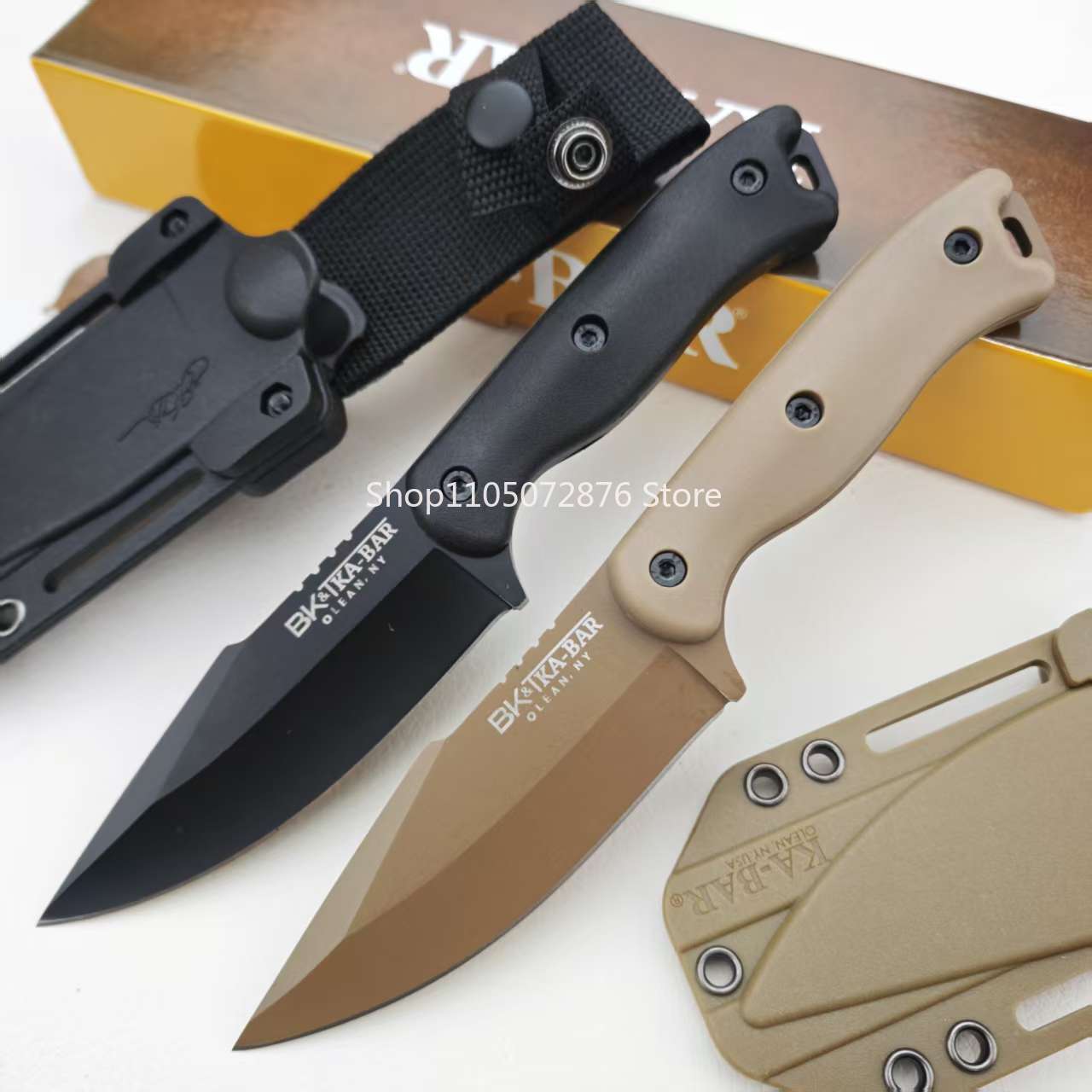 BK18 Outdoor Fixed Blade Utili - Bushcraft Knife Fixed reseña y precio