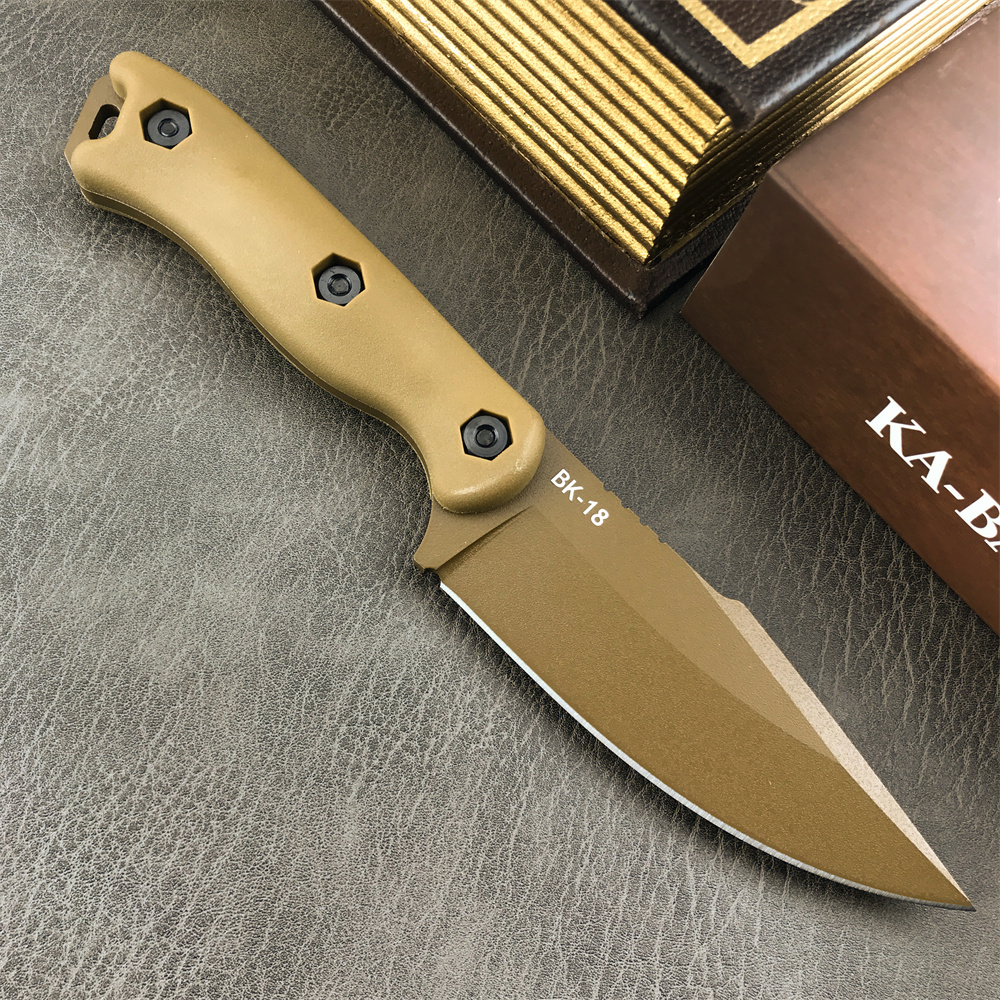 BK18 Outdoor Fixed Blade Utili - Bushcraft Knife Fixed reseña y precio