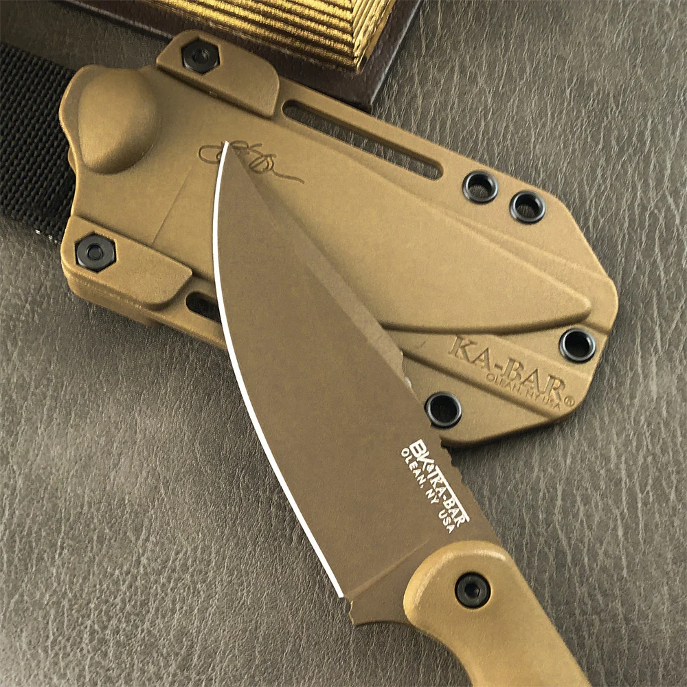 BK18 Outdoor Fixed Blade Utili - Bushcraft Knife Fixed reseña y precio