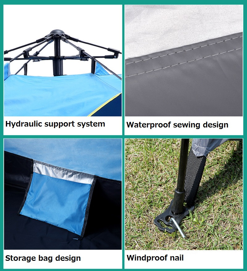 1-2/3-4 Person Fully Automatic - Emergency Mylar Tent reseña y precio