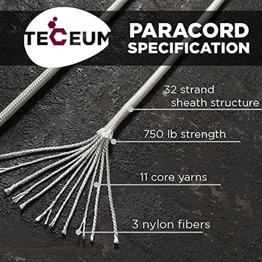 Reflective Paracord Rope 1000  - Para Cord 1000Ft reseña y precio