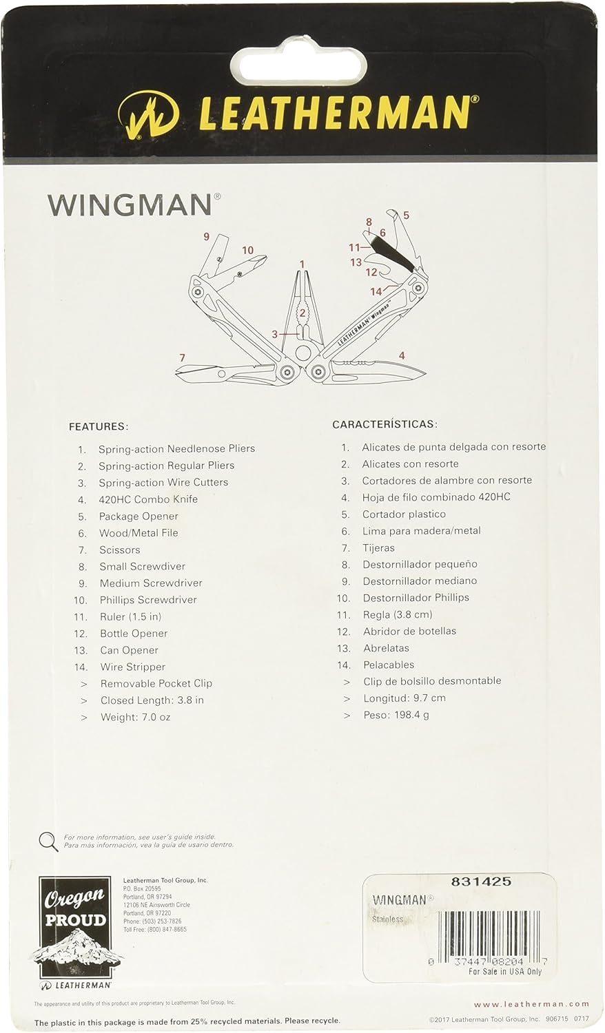 14-in-1 Multi-Tool with Pliers - Multi Tool Plier reseña y precio