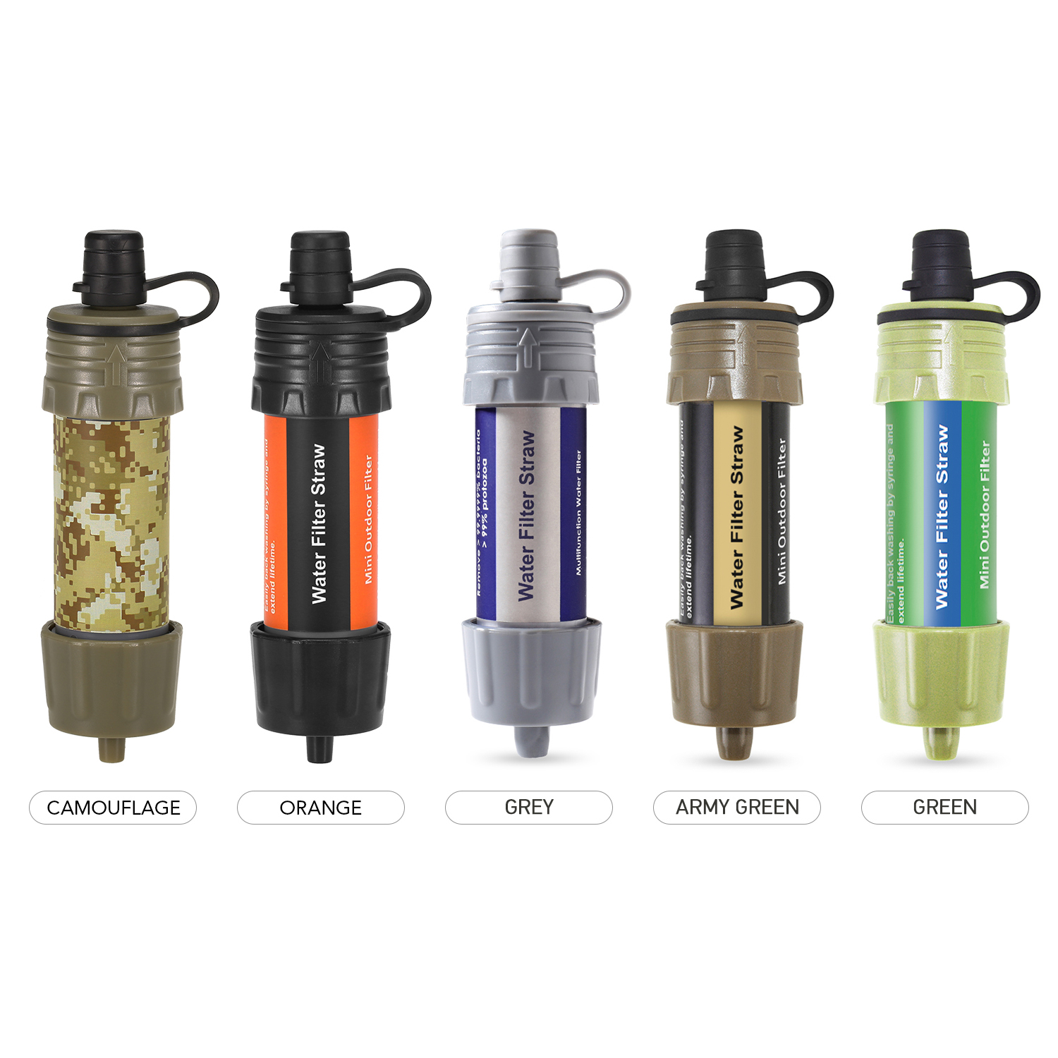 Outdoor Water Filter Straw Wat - Water Purification Straw reseña y precio