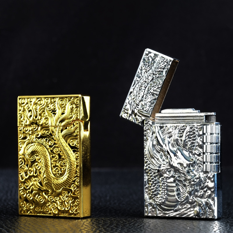Dragon Gas Lighter Grinding Je - Fire Starting Kit reseña y precio