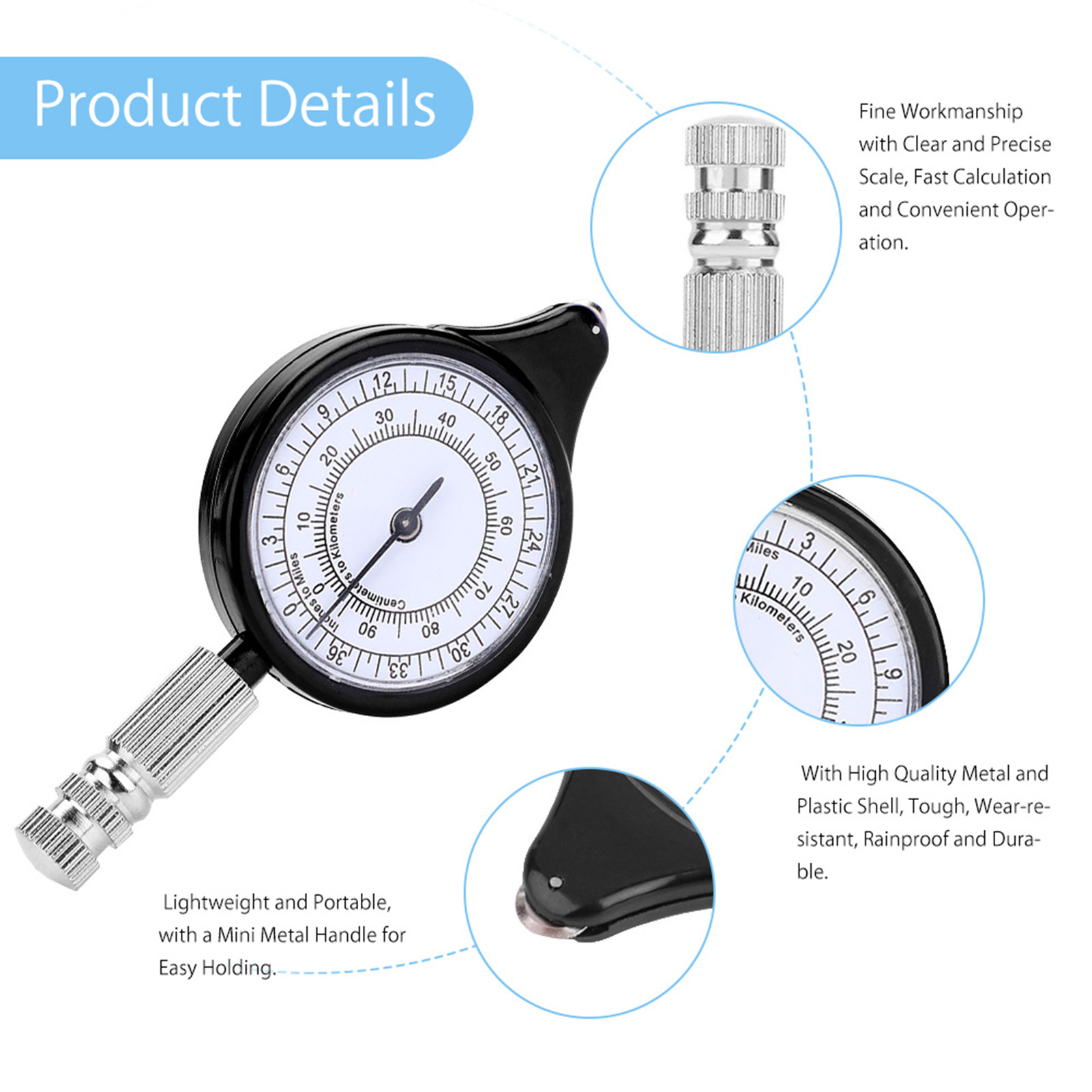 Map Measuring Finder Outdoor M - Compass Lensatic reseña y precio