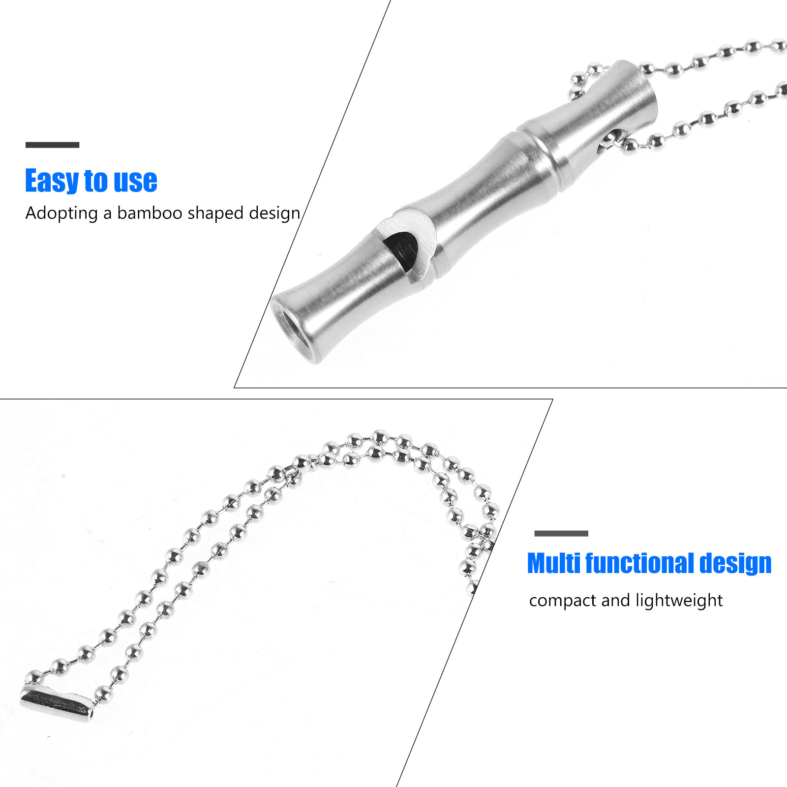 Loud Stainless Steel Multipurp - Emergency Whistle Loud reseña y precio