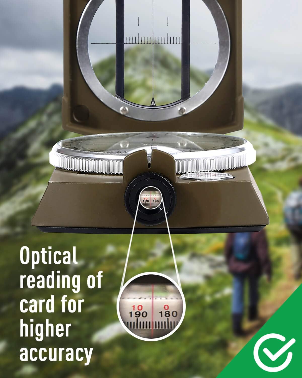 Metal Tactical Survival Milita - Compass Lensatic reseña y precio