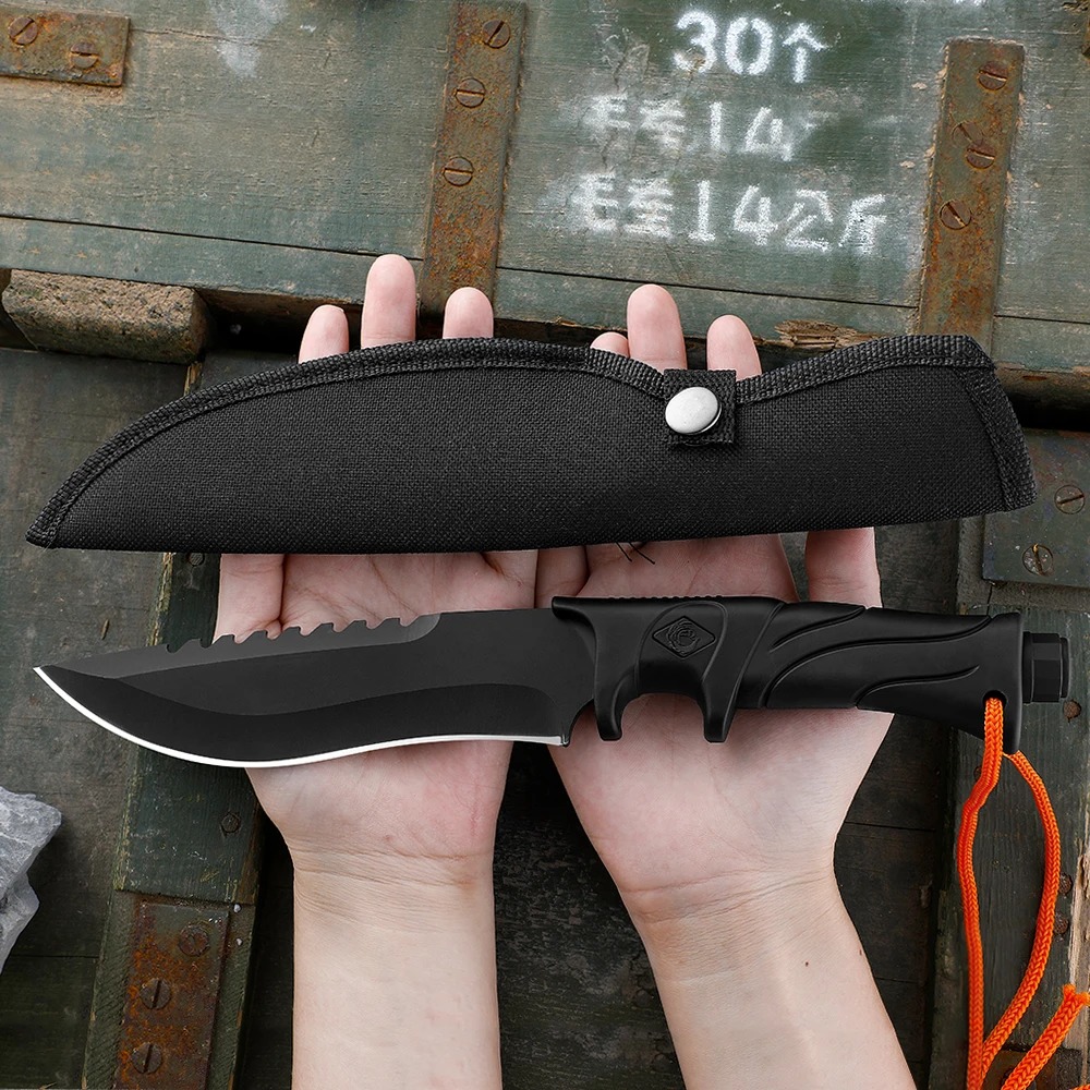 Outdoor High hardness straight - Bushcraft Knife Fixed reseña y precio