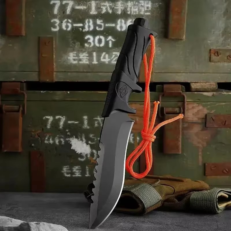 Outdoor High hardness straight - Bushcraft Knife Fixed reseña y precio