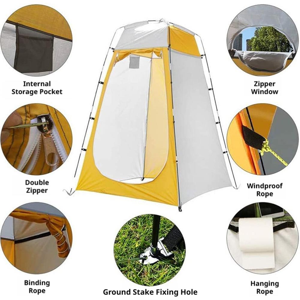 Outdoor Portable Privacy Tent  - Emergency Mylar Tent reseña y precio
