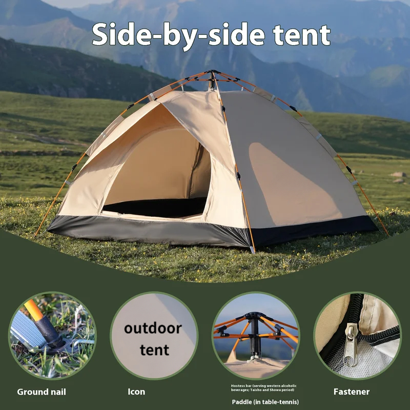 Portable Camping Tent Self-dri - Emergency Mylar Tent reseña y precio