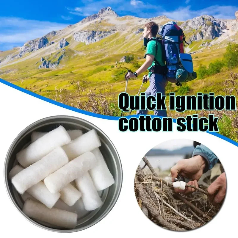 12pcs Outdoor Camping Paraffin - Fire Starting Kit reseña y precio