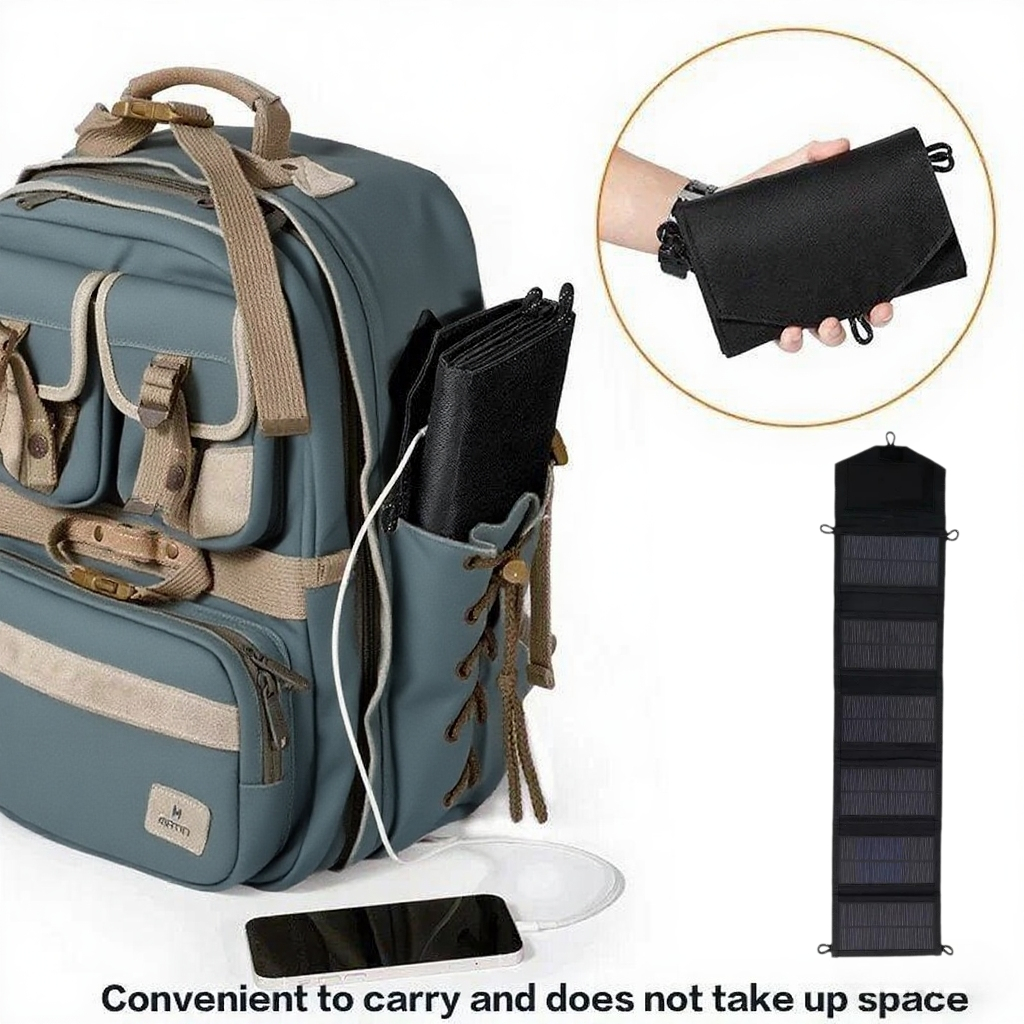 Compact Portable Foldable Wate - Solar Emergency Charger reseña y precio