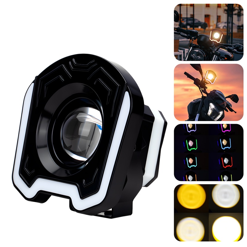 4inch Motorcycle LED Spotlight - Sos Light Strobe reseña y precio