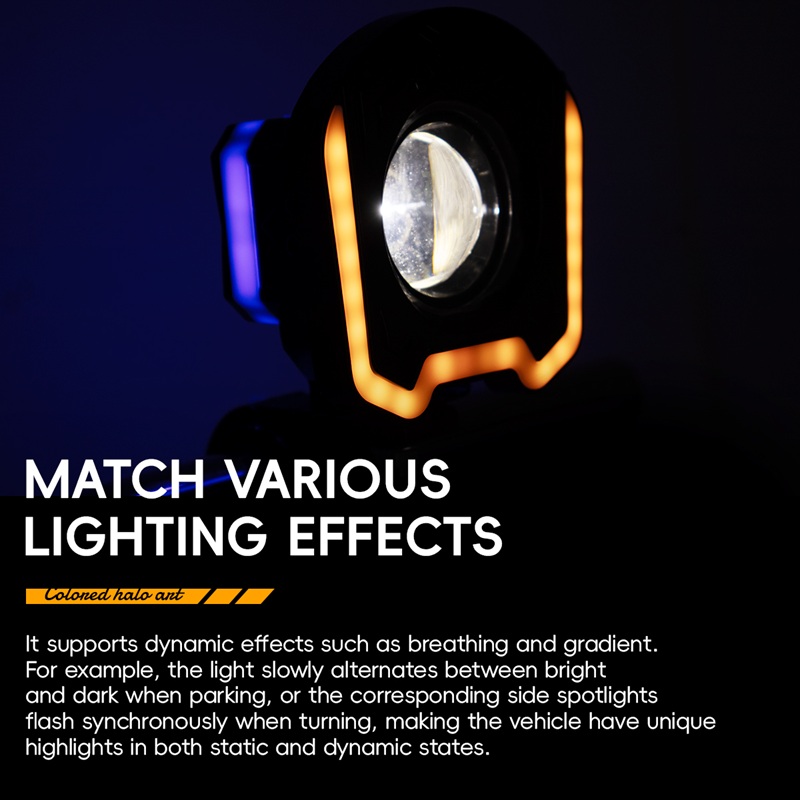 4inch Motorcycle LED Spotlight - Sos Light Strobe reseña y precio