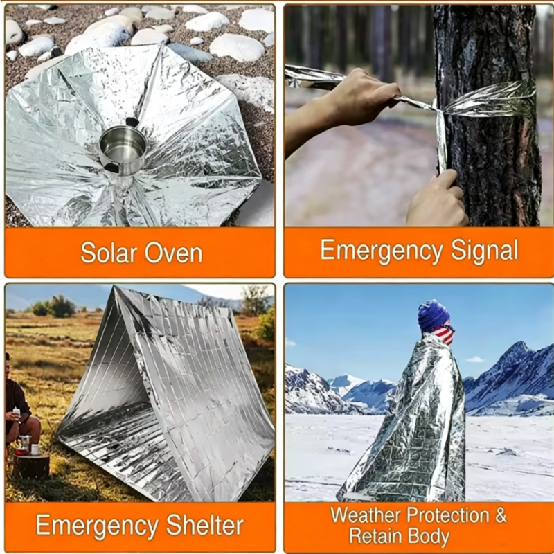 All Purpose Reflective Thermal - Survival Blanket Reflective reseña y precio
